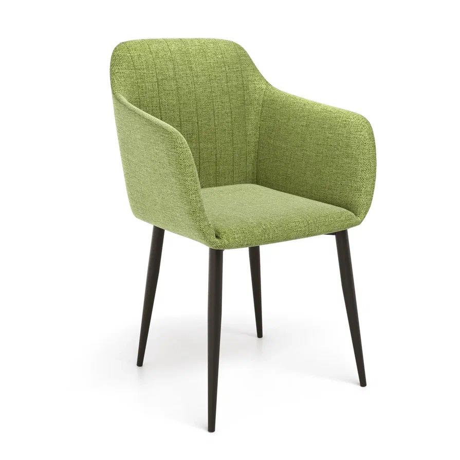 Стул ДИОР SAVANA GREEN каркас черный