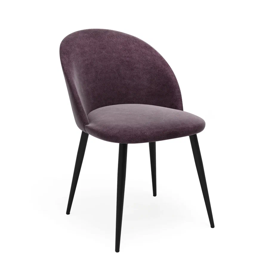 Стул Соло Ultra Plum каркас черный